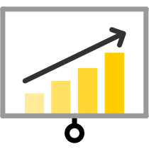Pictogramme représentant un tableau de croissance