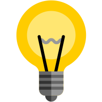 Pictogramme représentant une ampoule