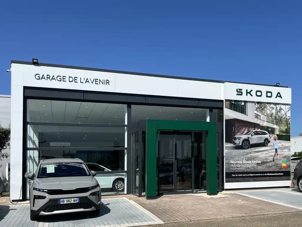 Concession SKODA à Arles avec la nouvelle image