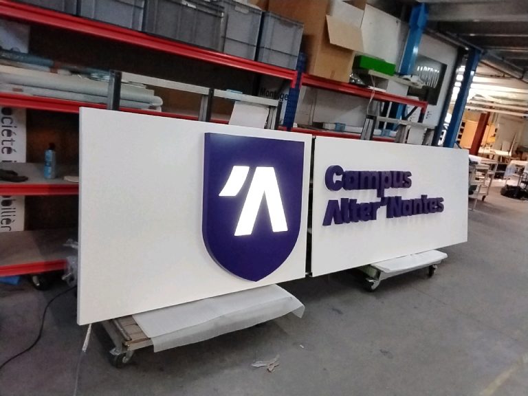 Fabrication d'enseigne