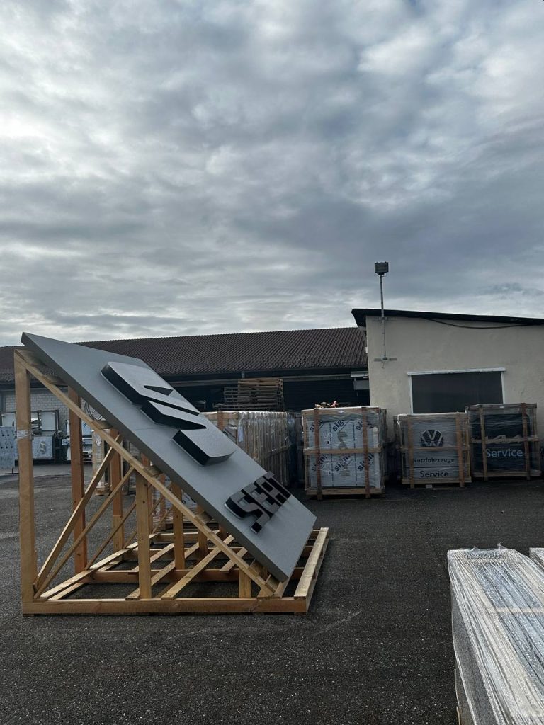 Fabrication d'enseigne